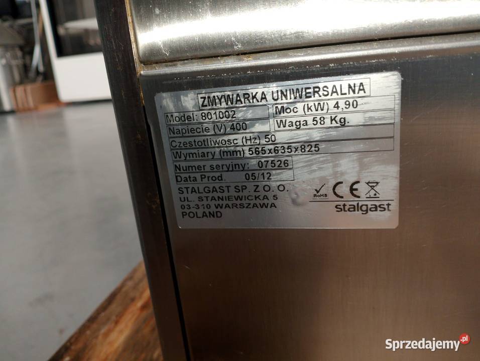 Zmywarka uniwersalna Silanos 801002 400V Gastronomia Wrocław
