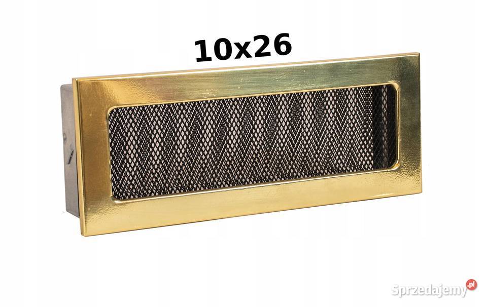 WYPRZEDAŻ KRATKA WENTYLACYJNA 10X26 Metalowa Skawina