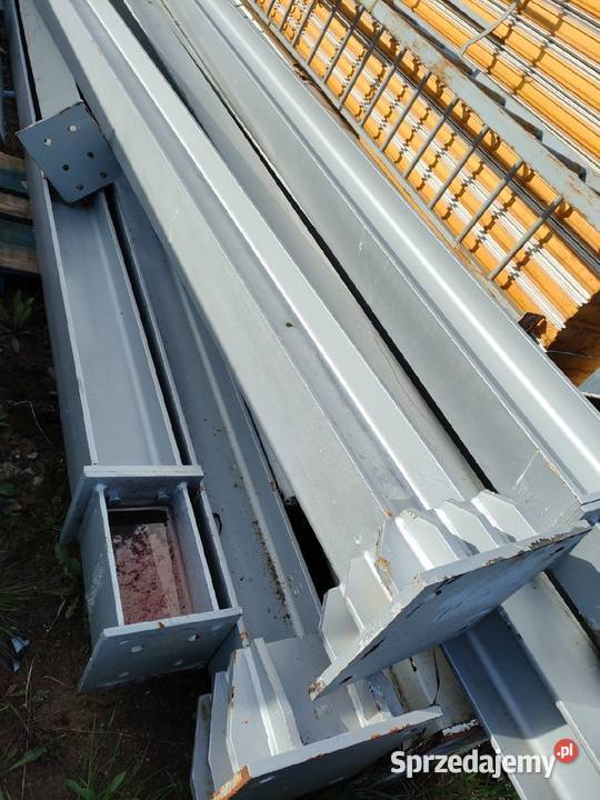 Słupy nośne hali h7 h8 h9mb HEB 240