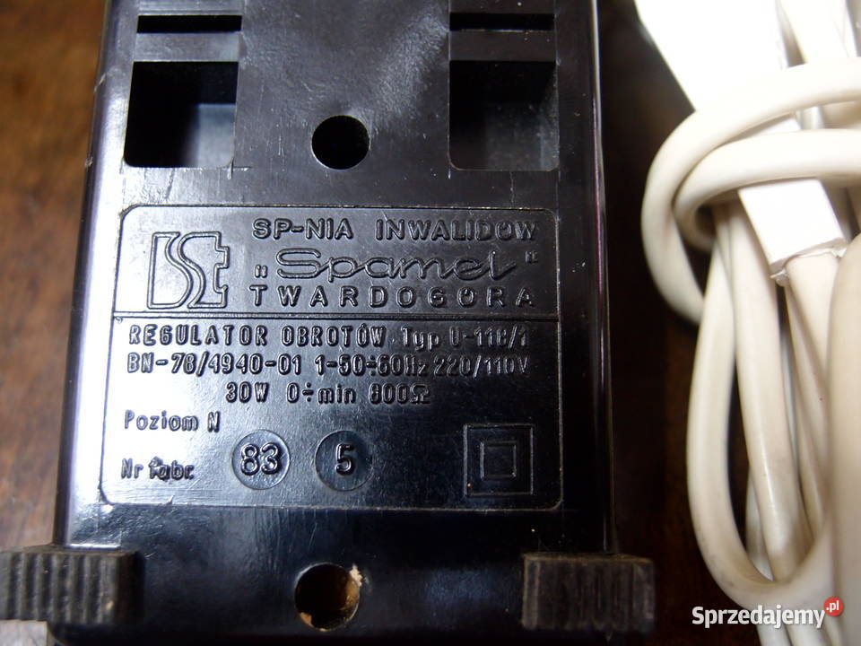 ASPA U118 Regulator obrotów maszyny do szycia Łódź