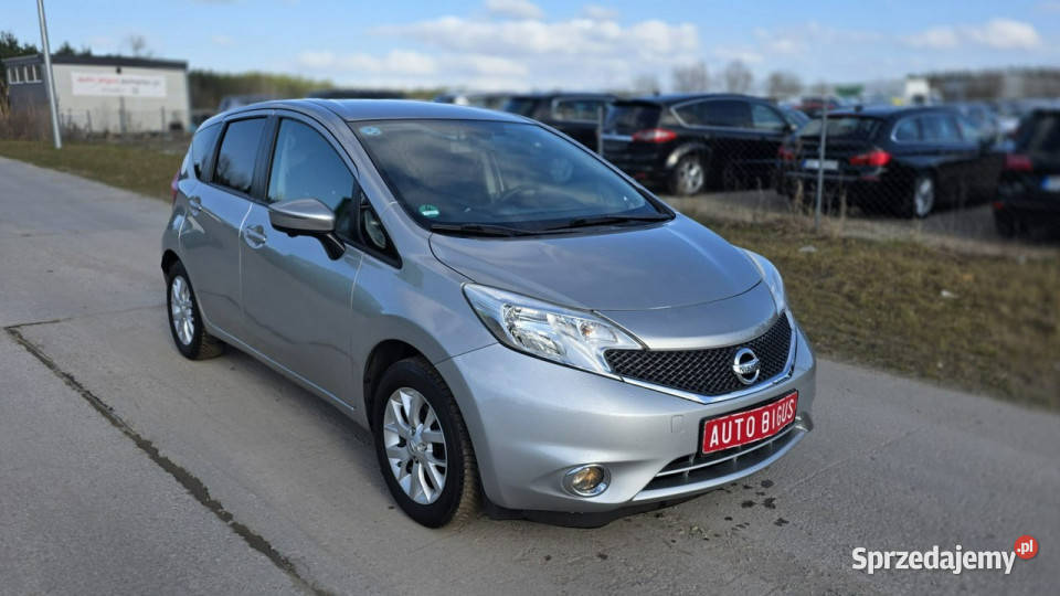 Nissan Note mały przebieg kamera 360 navigacja kurtyny powietrzne Lębork sprzedam