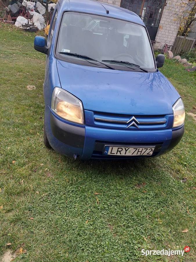Citroen Berlingo 20 HDI 5 osobowy HAK lubelskie Kawęczyn