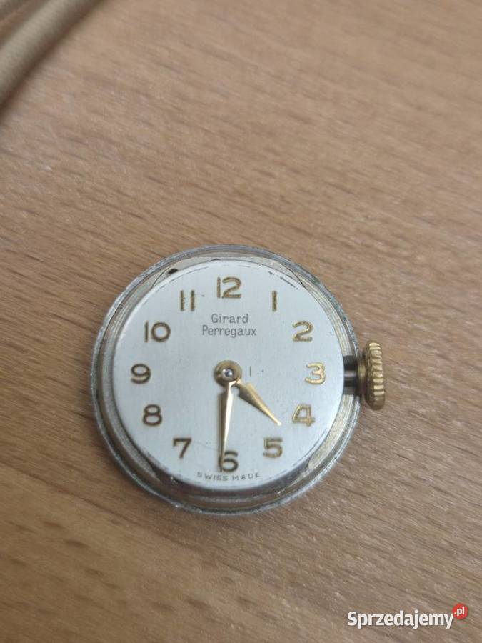 Damski zegarek vintage Girard Perregaux Au 20 Antyki śląskie Chorzów sprzedam