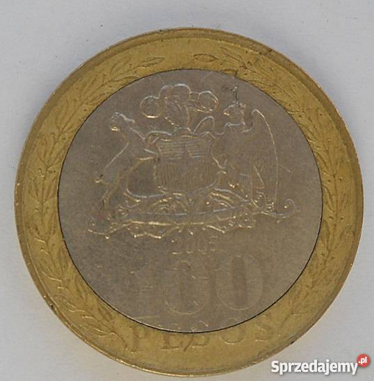 CHILE100 PESOS2005 rBIMETAL Legionowo