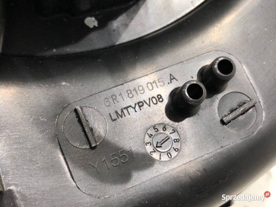 DMUCHAWA NAWIEWU SKODA RAPID 6R1819015A osobowe podkarpackie sprzedam