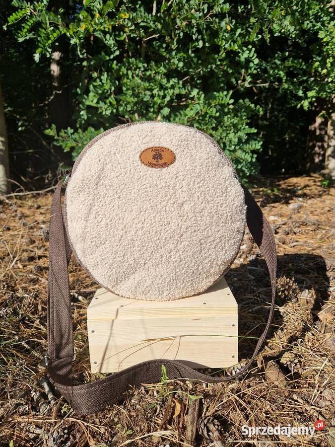 Okrągła torba handmade dolnośląskie