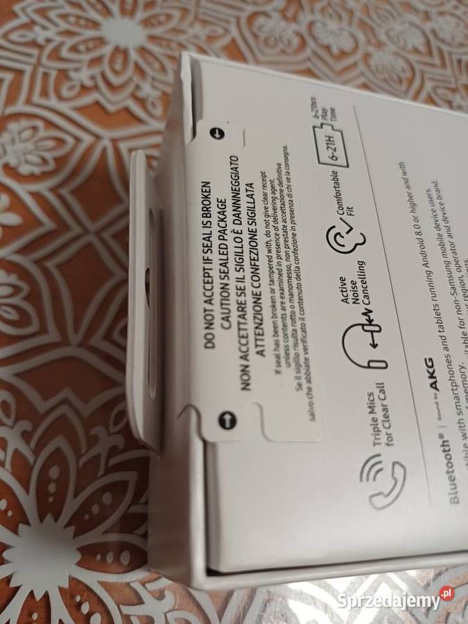 Słuchawki bezprzewodowe Samsung Galaxy FE Annolesie