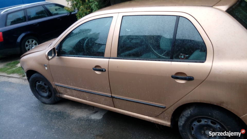 Drzwi lewe przednie skoda fabia wielkopolskie