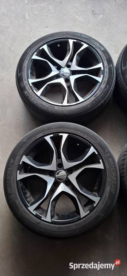 Alufelgi Spath SP29 17 5x108 Ford Peugeot Czarne Błoto