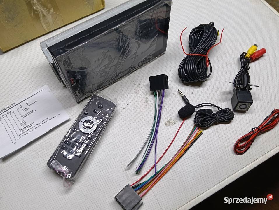 Radio 2 din uniwersalne Akcesoria samochodowe Drążdżewo Nowe