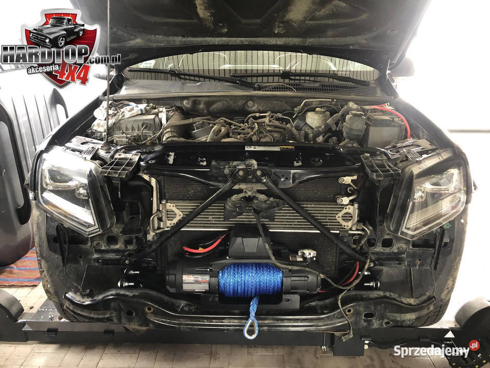 Płyta pod wyciągarkę przód pod zderzak Pasłęk