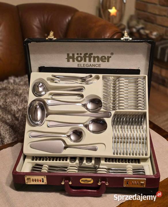 Walizka sztucce hoffner czarno braz Szczecin