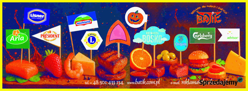 Pikery wykałaczki flagietki Poznań