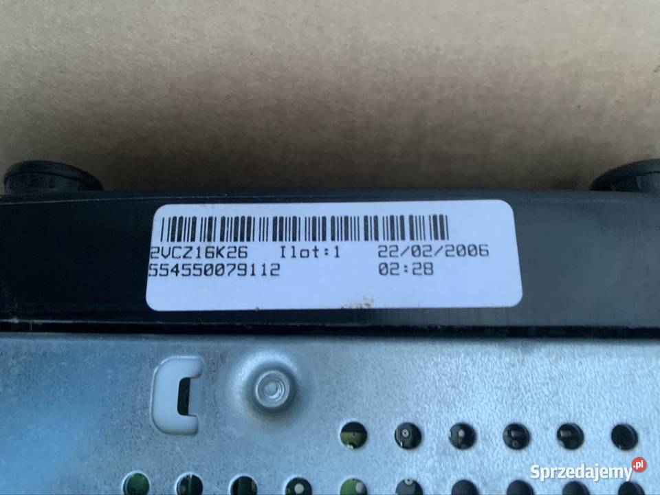 14005402XT radio nawigacja peugeot 807 citroen osobowe Szczecin sprzedam