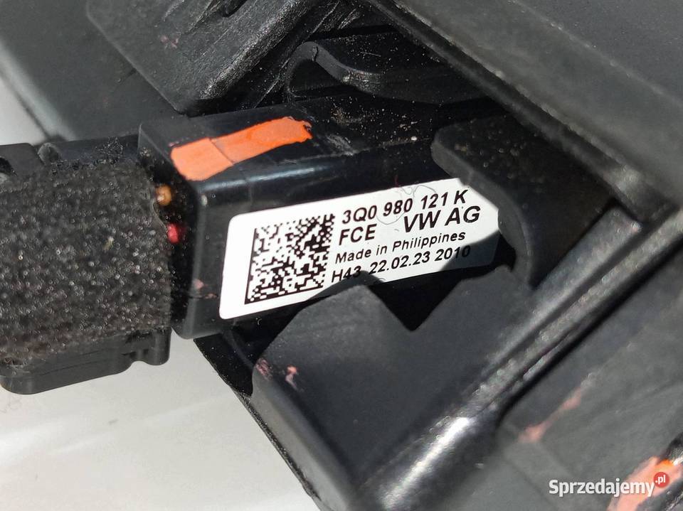 KAMERA COFANIA PRZEŁĄCZNIK KLAPY 3Q0980121K Rok produkcji 2023 sprzedam