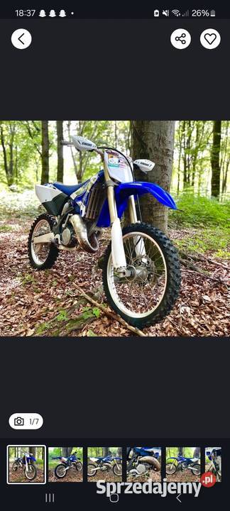 Yamaha yz 125 sprzedam