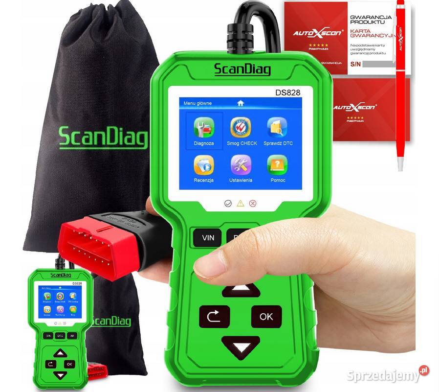 SCANDIAG DS828 Tester diagnostyczny Wyświetlacz Gorzów Wielkopolski