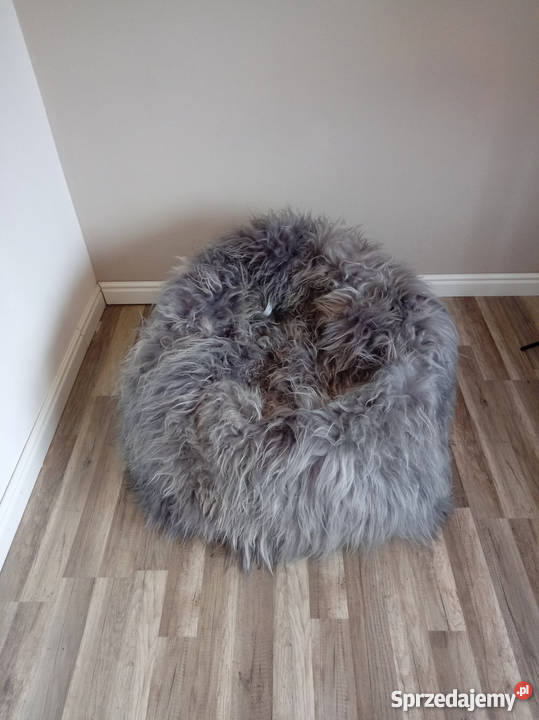 Pufa Skóra Owcza Worek Fotel Naturalna Skóra małopolskie Szaflary