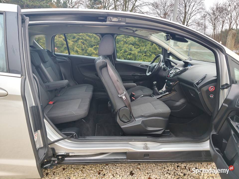 Ford B z Niemiec ASO Ford panorama bezkluczykowe światła LED B-MAX Mikołajówek