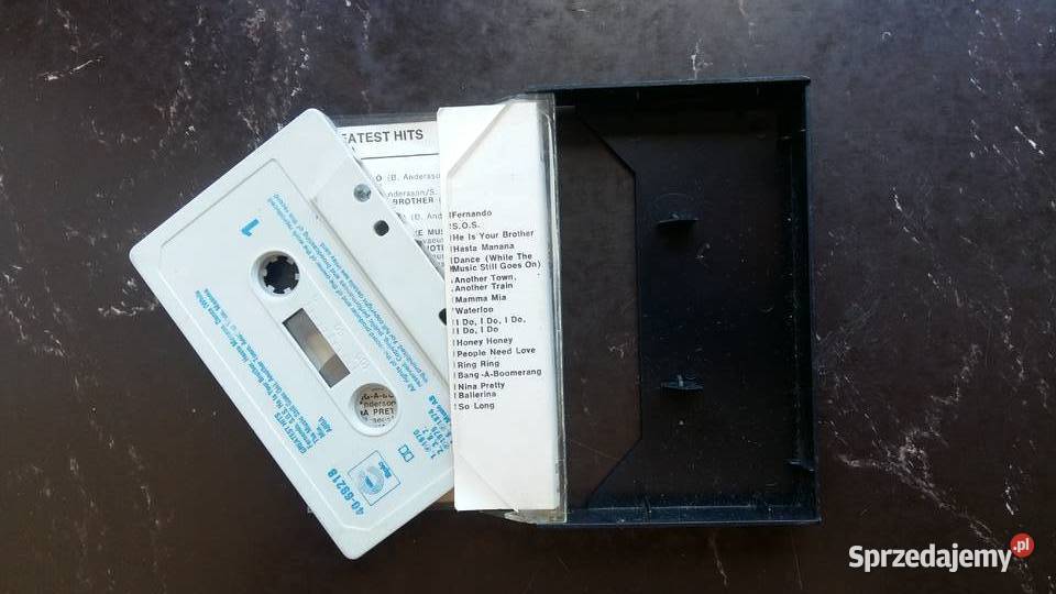 Kasta magnetofonowa Abba Greatest hits Wyd Epic kaseta