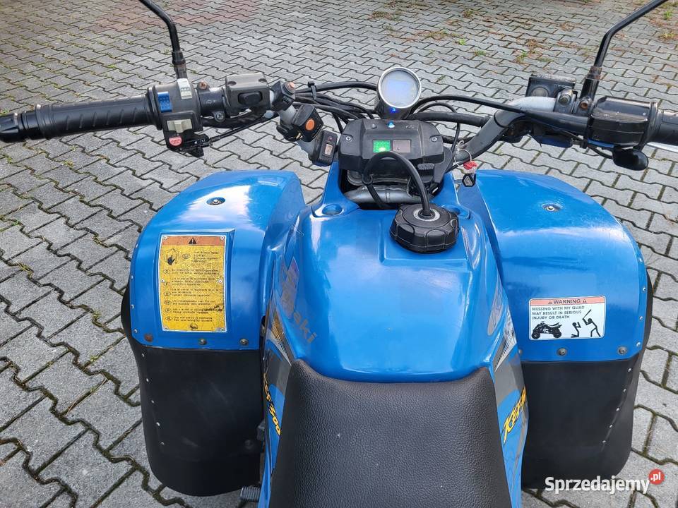 Kawasaki kef 300 zarejstrowany kat B ltz trx Rok produkcji 2004 małopolskie Szczodrkowice
