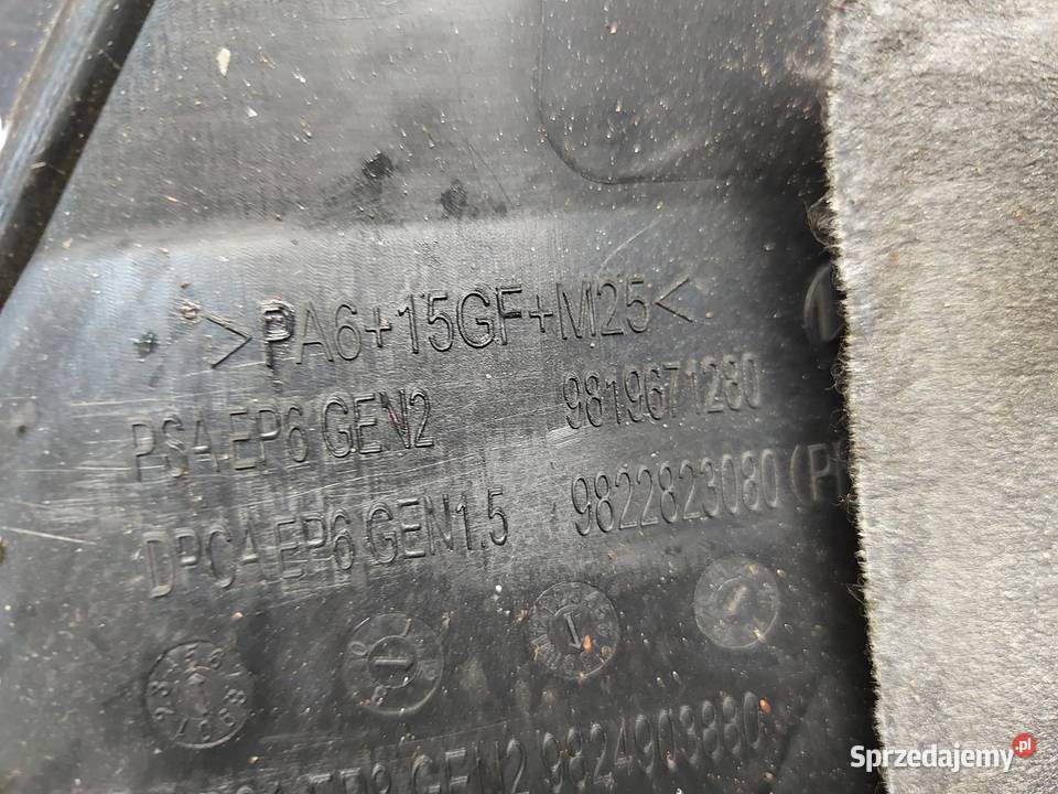 PEUGEOT 508 II 16 Osłona silnika górna dolnośląskie