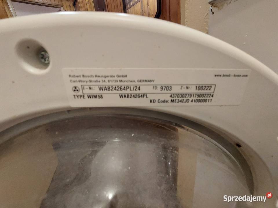 Pralka Bosch Serie 2 Vario Perfect Zegrze Południowe