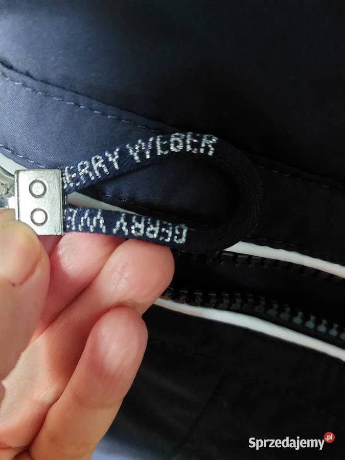 granatowa kamizelka Gerry Weber damska ciepła z Odzież damska Poznań