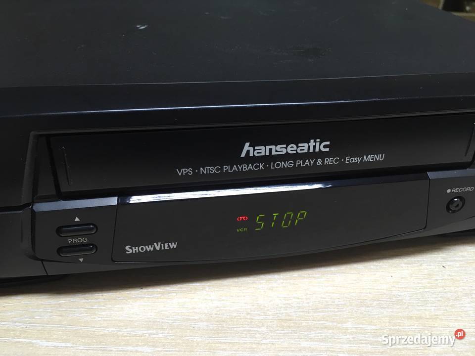 Magnetowid VHS hanseatic marka niemiecka 100 OK Płock