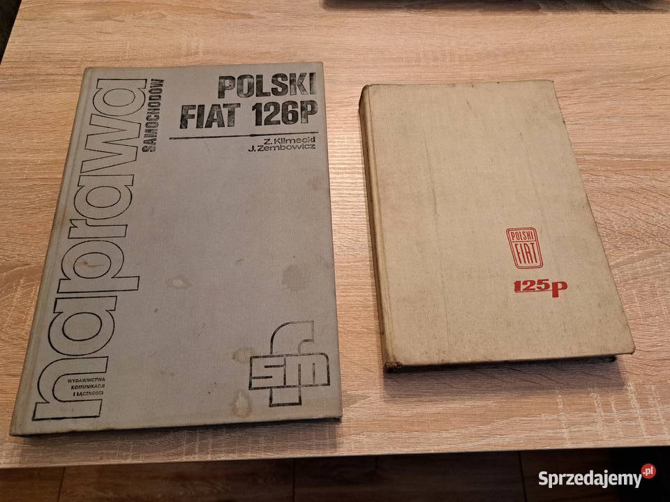 Książka obsługi i naprawy Fiat125p 126p wielkopolskie