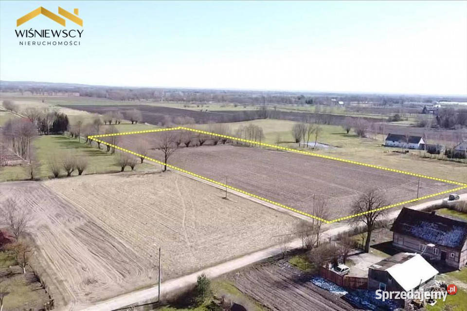 Działka budowlana 1480 m2 WikrowoElbląg utwardzona Wikrowo sprzedam
