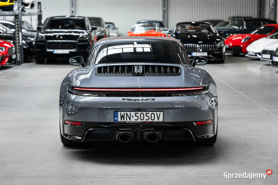 Porsche 911 Targa 4 GTS 8800 485 Piękna ogranicznik prędkości Węgrzce