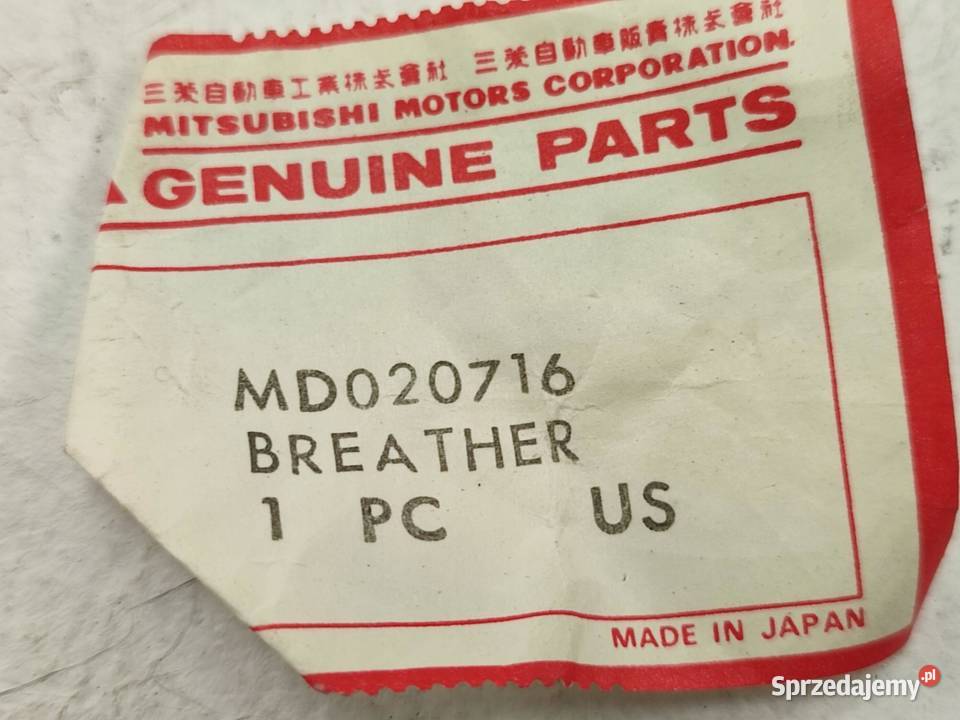 KRÓCIEC ODMY OLEJU MITSUBISHI MD020716