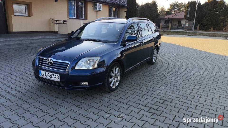 Toyota Avensis 20d4D 116 dużym serwisie lubelskie Zamość