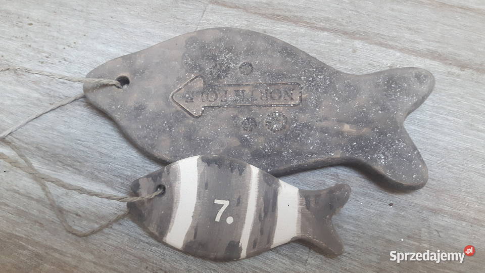 Ryby ceramiczne ręcznie wykonane Rękodzieło Otwock