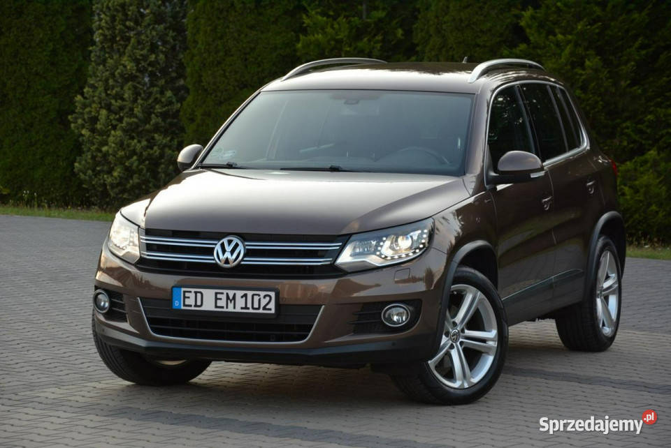 Volkswagen Tiguan Lift Toffee Brown bixenon Ledy ESP Tiguan Ostrów Mazowiecka