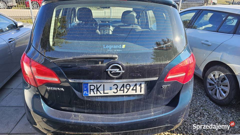 Opel Meriva II 2014r 16 CDTI 95 z Francji Rej Meriva podkarpackie Zarszyn
