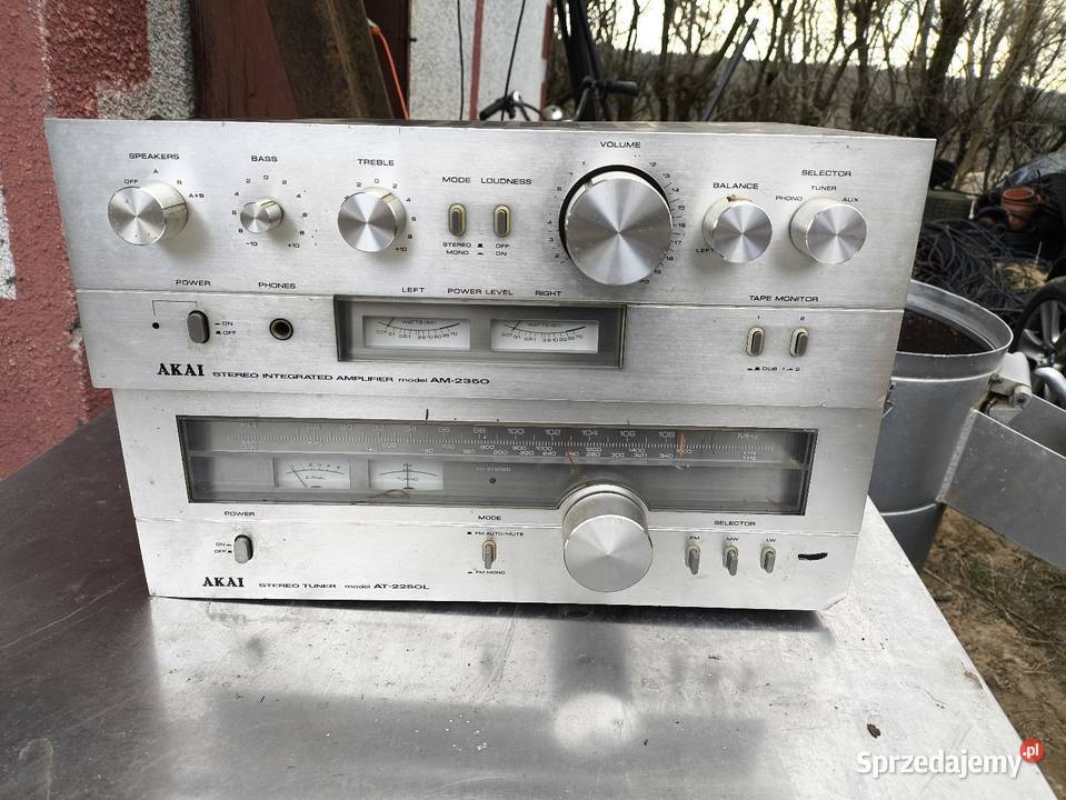 AKAI wzmacniacz i Tuner Kwidzyn