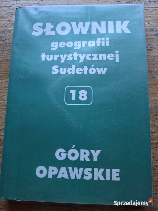 Słownik geografii turystycznej Sudetów 18 góry miękka Kraków