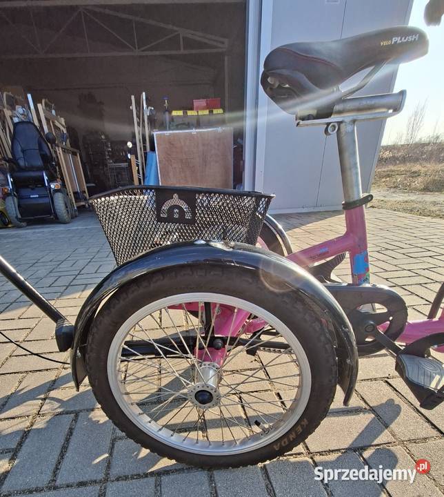 Rower rowerek rehabilitacyjny dzieci trzykołowy