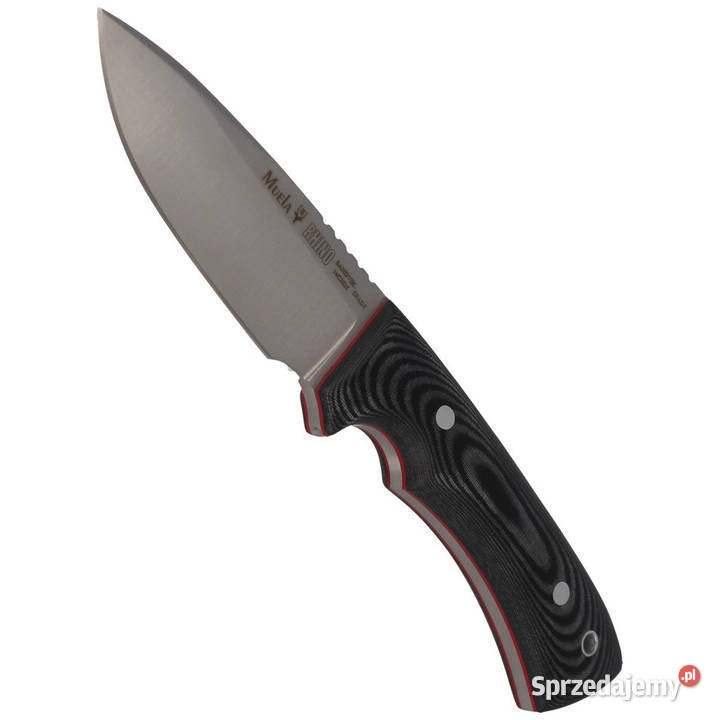 Nóż Muela Full Tang Black Micarta Satin 14C28N