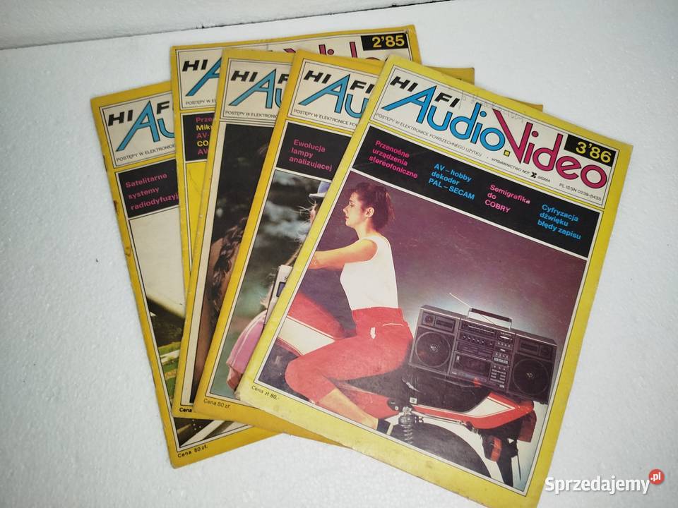 Czasopisma HiFi AV Mikrokomputer Cobra 1 5 Pozostałe Zgierz