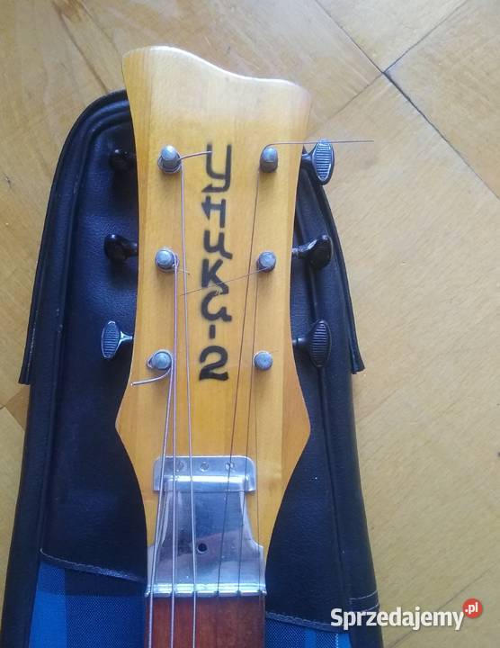 gitara elektryczna z lat 60 rosyjska UNIKA 2 mazowieckie Miedzna
