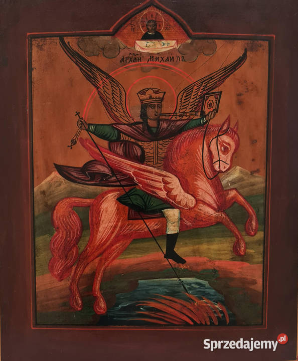 Ikona Archanioł Michał XIX wiek 0061