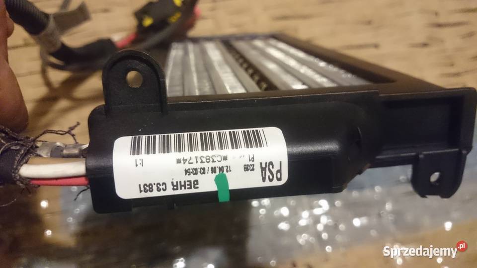 Nagrzewnica elektryczna ptc citroen osobowe Piła