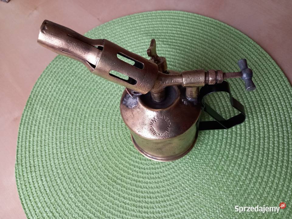 Stara mała lutlampa SIEERT STOCKHOLM Bukownica