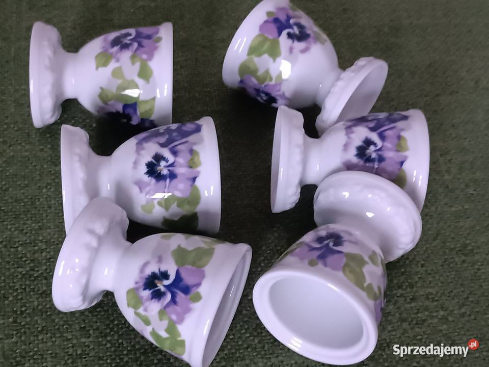 Kieliszki do jajek porcelana Rosenthal Gorlice