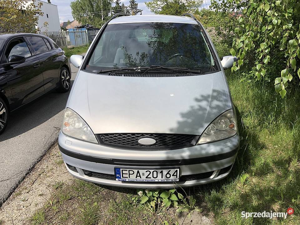 Ford Galaxy 28 benzyna 204 gaz LPG Wersja 7osób Rok produkcji 2001 łódzkie