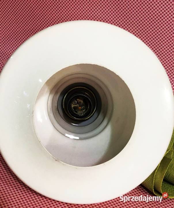 Lampa sufitowa wisząca Polska lata 70Vintage małopolskie Myślachowice