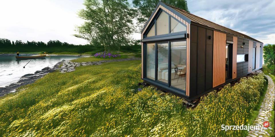 Dom Marwis MILANO Nowoczesna Stodoła 48m214m2 Domki drewniane Wałbrzych